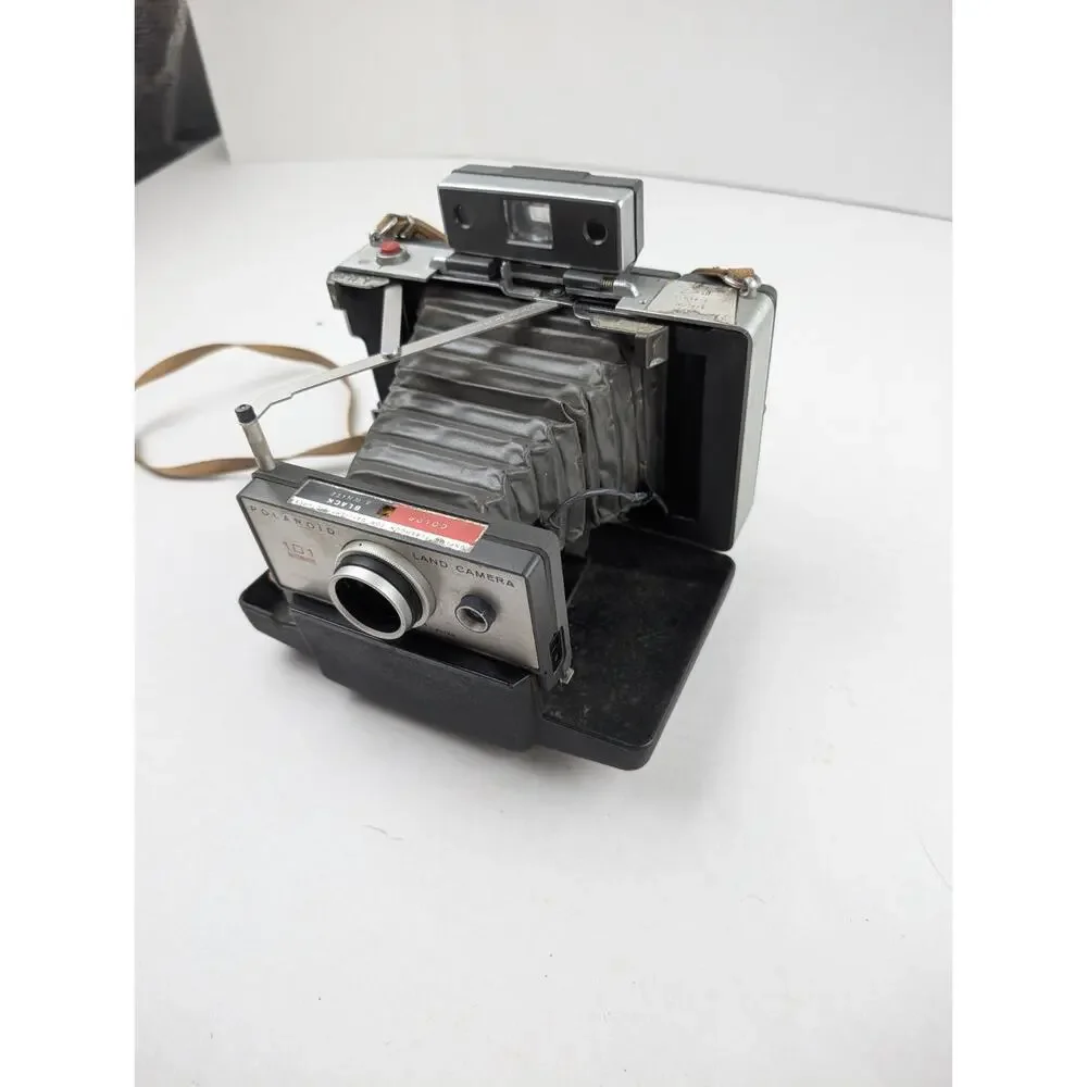 Vintage Polaroid Land Camera Model 101 Folding Instant Camera Untested USA